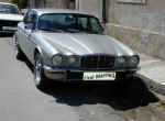 Jaguar Classic car for your wedding transport in Cyprus