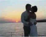 Another happy cyprus wedding couple at the end of a beautiful day