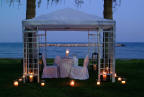 Get married at sunset at the Palm Beach Hotel in Larnaca, Cyprus - A lovely venue to remember your whole life through.