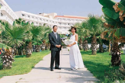 Robert and Annie get married in Limassol Cyprus