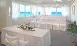 A wedding reception in Cyprus overlooking the sea in Protaras