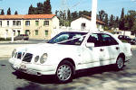 Mercedes Chauffeur driven wedding cars available to hire 