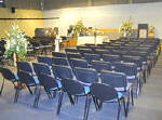 Plenty of seating at the Paralimni town hall registry office - wedding locations in Cyprus