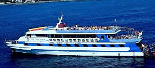 Wedding reception on a yacht